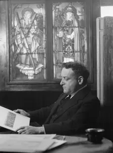 Ederheimer, Mr., portrait photograph, 1926 Creator: Arnold Genthe