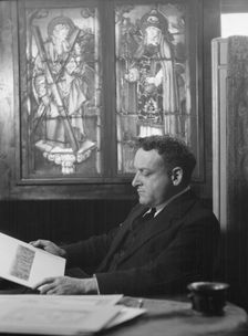 Ederheimer, Mr., portrait photograph, 1926 Creator: Arnold Genthe