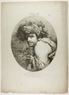 Edgar, 1775. Creator: John Hamilton Mortimer