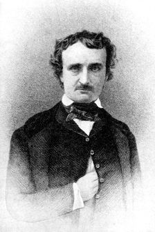 Edgar Allan Poe, Author of Tales of Mystery and Imagination 1923.Artist: Rischgitz Collection