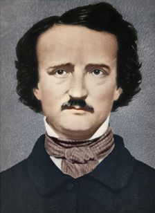 Edgar Allan Poe c1840, (1939). Artist: Mathew Brady