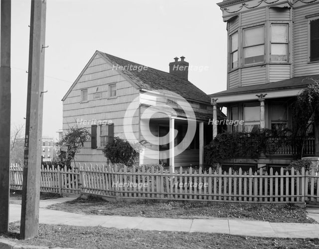 Edgar Allen [sic] Poe cottage, New York, c.between 1910 and 1920. Creator: Unknown.