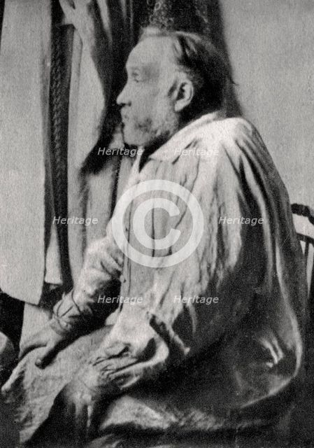 Edgar Degas, French Impressionist painter, 1894. Artist: Unknown