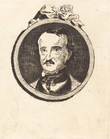Edgar Poe, 1860. Creator: Edouard Manet