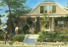 Edgar Theodore Wherry house, 3331 Stephenson Place, Chevy Chase, Washington, D.C., 1921. Creator: Frances Benjamin Johnston