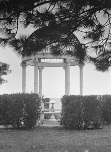 Edge, Charles N., garden, 1932 or 1933. Creator: Arnold Genthe