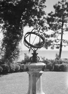 Edge, Charles N., garden, 1933 June 18. Creator: Arnold Genthe