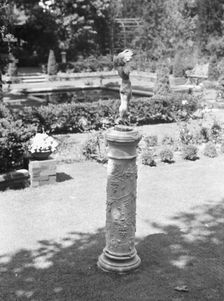 Edge, Charles N., garden, 1933 June 18. Creator: Arnold Genthe