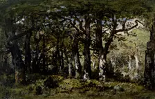 Edge of the Forest, c1860-1870. Creator: Narcisse Virgile Diaz de la Pena