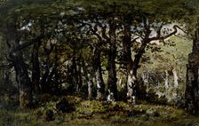 Edge of the Forest, c1860-1870. Creator: Narcisse Virgile Diaz de la Pena