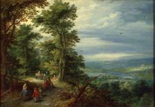 Edge of the Forest (The Flight into Egypt), 1610. Creator: Jan Brueghel the Elder