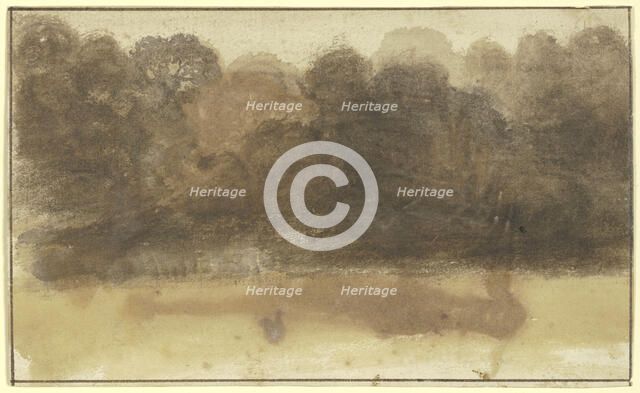 Edge of a wood. Creator: Hendrik Goudt.