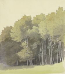 Edge of a wood, c1853. Creator: Carl Theodor Reiffenstein