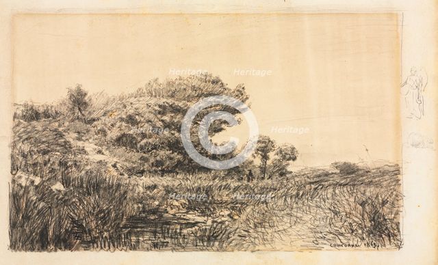 Edge of Marsh at Couronne, 1863. Creator: Félix Ziem (French, 1821-1911).