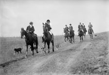 Edgewood Hunt - Walter Tuckerman Murphy; Ed Gorhan; Mrs. Bowen; Col. Thompson; Miss Tiernan..., 1912 Creator: Harris & Ewing