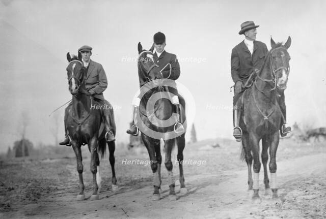 Edgewood Hunt. J.O. Evans; Murphy; Tuckerman, 1912. Creator: Harris & Ewing.