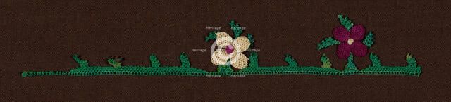 Edging, Eastern Mediterranean Region, probably Cyprus, 1875/1900. Creator: Unknown.