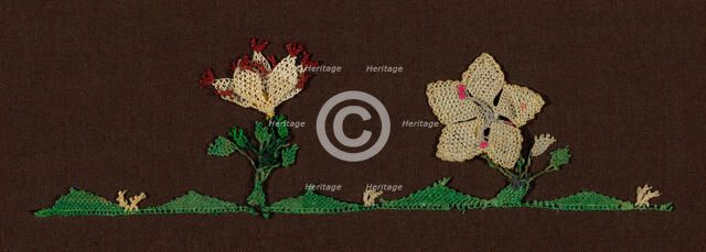 Edging, Eastern Mediterranean Region, probably Cyprus, 1875/1900. Creator: Unknown.