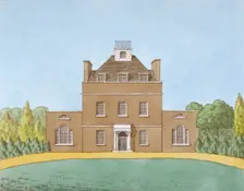 Edgware Lodge, Edgware, Middlesex, c1820. Artist: John Oldfield