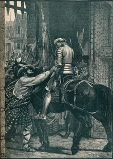 Edinburgh after the Battle of Flodden, 1513 (1905)