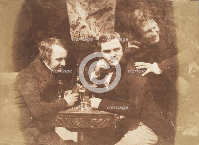 Edinburgh Ale: James Ballentine, Dr. George Bell, D.O. Hill, 1843-47. Creators: David Octavius Hill, Robert Adamson, Hill & Adamson.