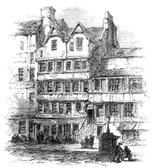 Edinburgh: Allan Ramsay's shop, 1864. Creator: Unknown