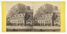 Edinburgh Castle, 1867. Creator: Archibald Burns