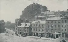 Edinburgh Castle 1910. Artist: Photochrom Co Ltd of London