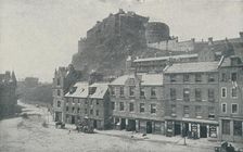 Edinburgh Castle 1910. Artist: Photochrom Co Ltd of London