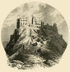 Edinburgh Castle, As It Was Before the Siege of 1573 1890. Creator: Unknown