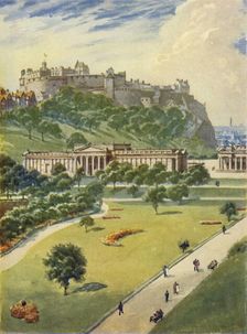 Edinburgh Castle c1948. Creator: Unknown