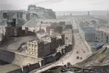 Edinburgh, from Calton Hill, 1829. Creator: William Daniell