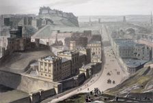 Edinburgh, from Calton Hill, 1829. Creator: William Daniell
