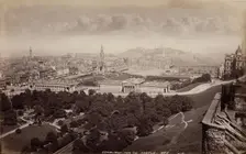 Edinburgh from the Castle, between 1870 and 1880. Creator: James Valentine