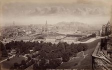 Edinburgh from the Castle, between 1870 and 1880. Creator: James Valentine