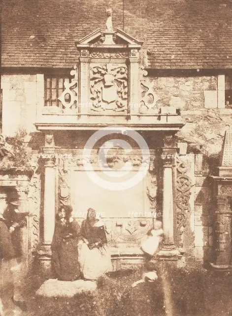 Edinburgh. Greyfriar's Churchyard, 1843-47. Creators: David Octavius Hill, Robert Adamson, Hill & Adamson.