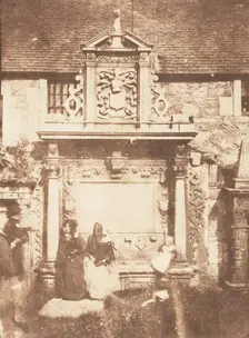 Edinburgh. Greyfriar's Churchyard, 1843-47. Creators: David Octavius Hill, Robert Adamson, Hill & Adamson