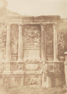 Edinburgh. Greyfriars Churchyard, 1843-47. Creators: David Octavius Hill, Robert Adamson, Hill & Adamson