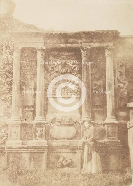 Edinburgh. Greyfriars' Churchyard, 1843-47. Creators: David Octavius Hill, Robert Adamson, Hill & Adamson.