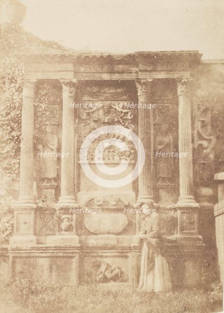 Edinburgh. Greyfriars' Churchyard, 1843-47. Creators: David Octavius Hill, Robert Adamson, Hill & Adamson.
