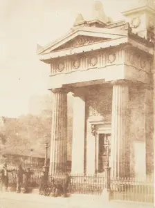 Edinburgh. Greyfriars Churchyard, 1843-47. Creators: David Octavius Hill, Robert Adamson, Hill & Adamson