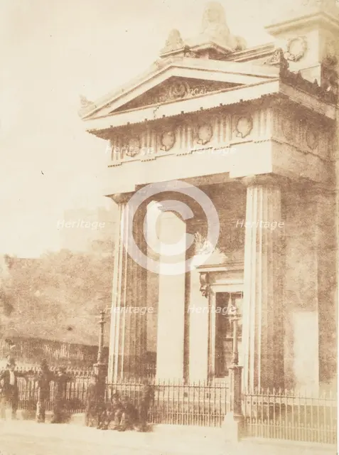 Edinburgh. Greyfriars' Churchyard, 1843-47. Creators: David Octavius Hill, Robert Adamson, Hill & Adamson.
