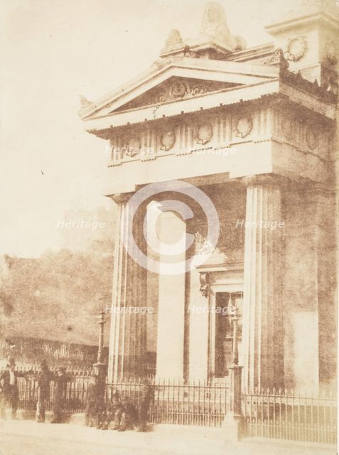 Edinburgh. Greyfriars' Churchyard, 1843-47. Creators: David Octavius Hill, Robert Adamson, Hill & Adamson.