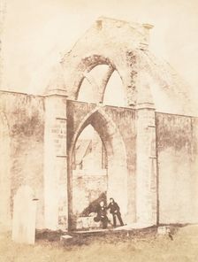 Edinburgh. Greyfriars Churchyard, 1843-47. Creators: David Octavius Hill, Robert Adamson, Hill & Adamson