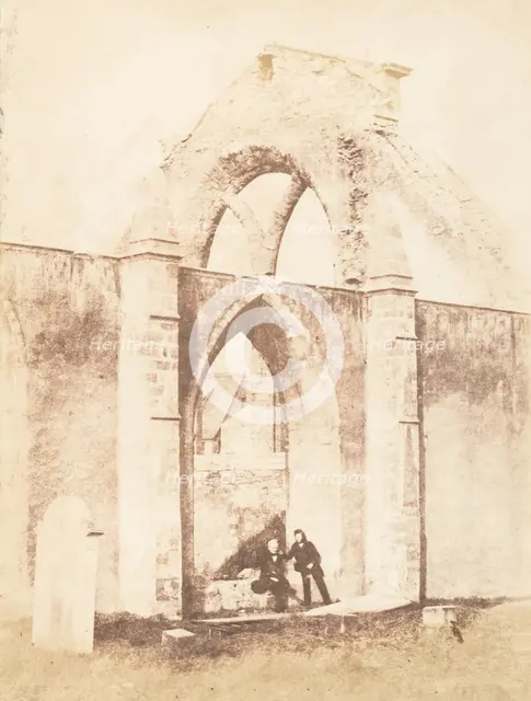 Edinburgh. Greyfriars' Churchyard, 1843-47. Creators: David Octavius Hill, Robert Adamson, Hill & Adamson.