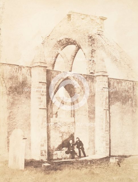 Edinburgh. Greyfriars' Churchyard, 1843-47. Creators: David Octavius Hill, Robert Adamson, Hill & Adamson.