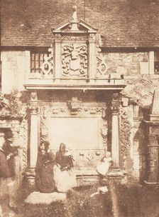 Edinburgh. Greyfriar's Churchyard, 1843-47. Creators: David Octavius Hill, Robert Adamson, Hill & Adamson