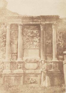 Edinburgh. Greyfriars Churchyard, 1843-47. Creators: David Octavius Hill, Robert Adamson, Hill & Adamson