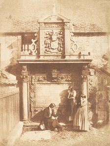 Edinburgh. Greyfriars Churchyard, 1843-47. Creators: David Octavius Hill, Robert Adamson, Hill & Adamson