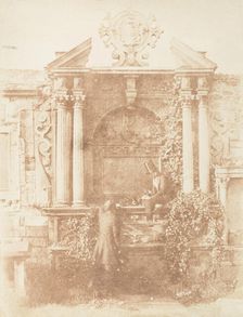 Edinburgh. Greyfriars Churchyard, 1843-47. Creators: David Octavius Hill, Robert Adamson, Hill & Adamson